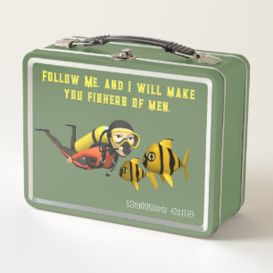 Fishers of men! metal lunch box
