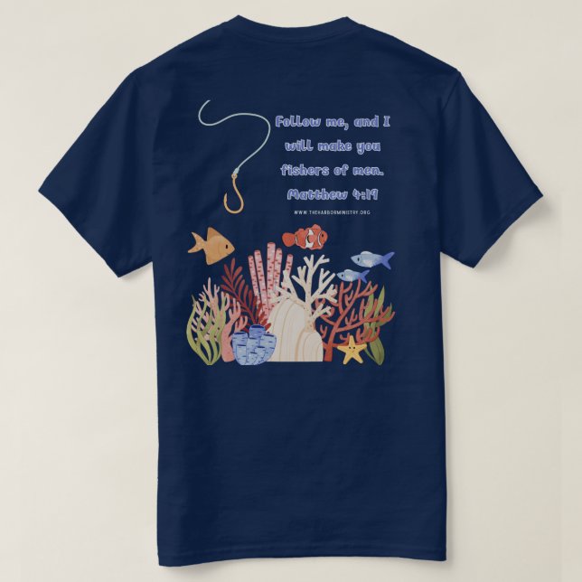 Fishers of Men T-Shirt (Design Back)