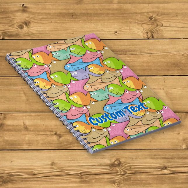 Fishes cartoon notebook (Creator Uploaded)
