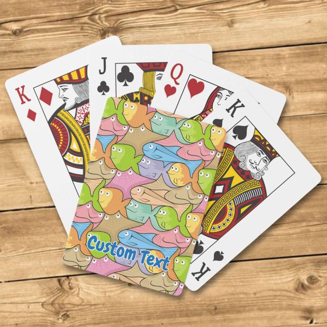 Fishes cartoon playing cards (Creator Uploaded)