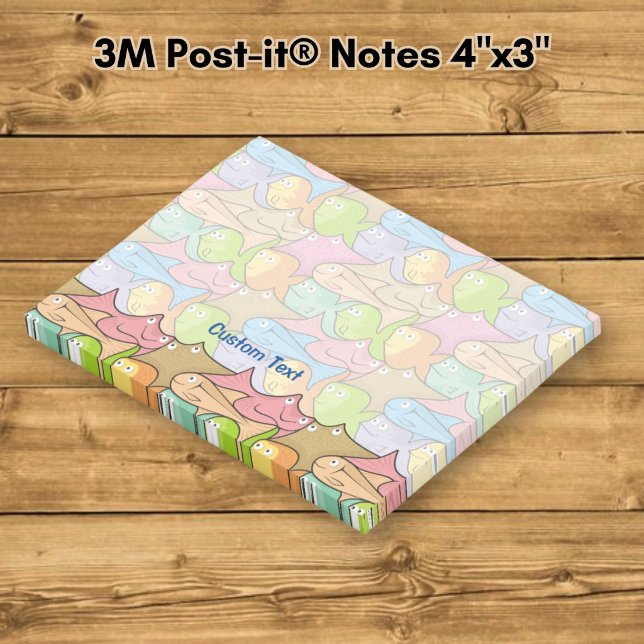Fishes Cartoon Post-it Notes (Creator Uploaded)