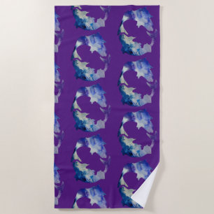 Fishes dream beach towel