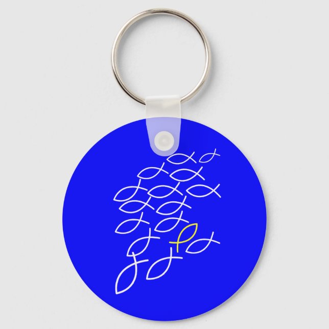 Fishes Key Ring (Front)