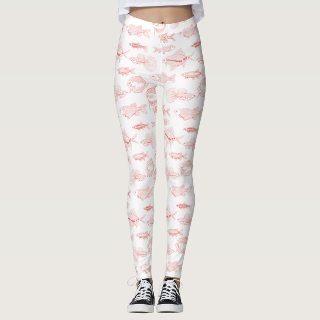 Fishes Leggings (Front)