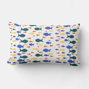 Fishes Lumbar Pillow