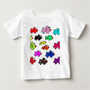 fishes marine life swimming water baby T-Shirt