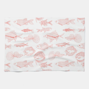 Fishes Tea Towel