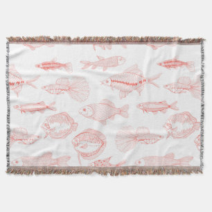 Fishes Throw Blanket