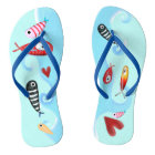 Fishes Waves sandals swirls #bbf6f2 Background