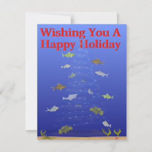 FishFolkArt Christmas 2024 Holiday Card