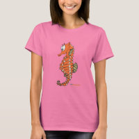 Fishfry designs Sea Horse front logo T shirt