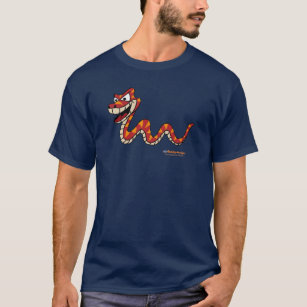 Fishfry designs Uni-sex  Snake front logo Tshirt