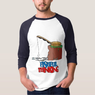 Fishful Thinking Funny Fishing T-Shirt