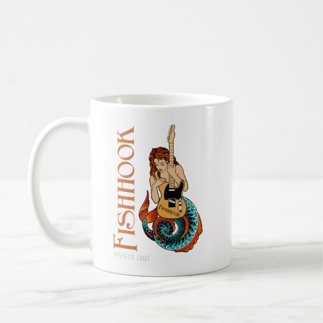 Fishhook Coffee Mug (Left)