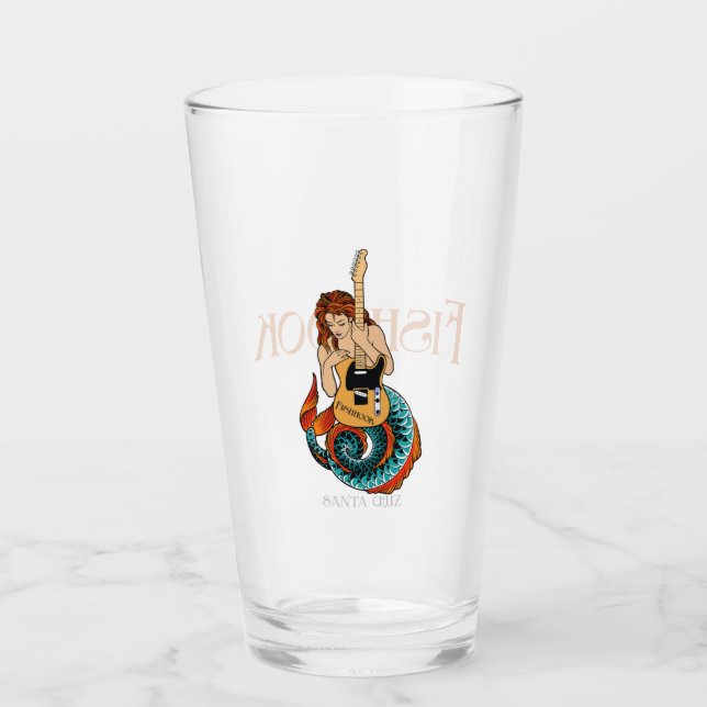 Fishhook Pint Glass (Front)