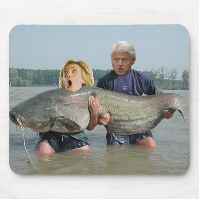 Fishin Clintons Mousepad (Front)