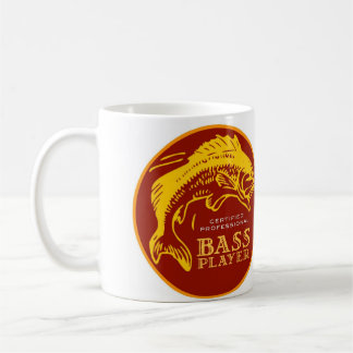 Fishin' Musician Bass Player Mug