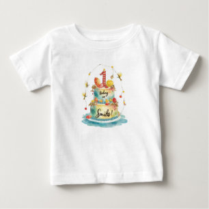 Fishing 1st Birthday  Baby T-Shirt