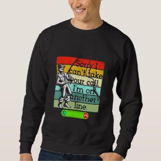 Fishing 5 Another Line Fish Retro Vintage Sunset Sweatshirt