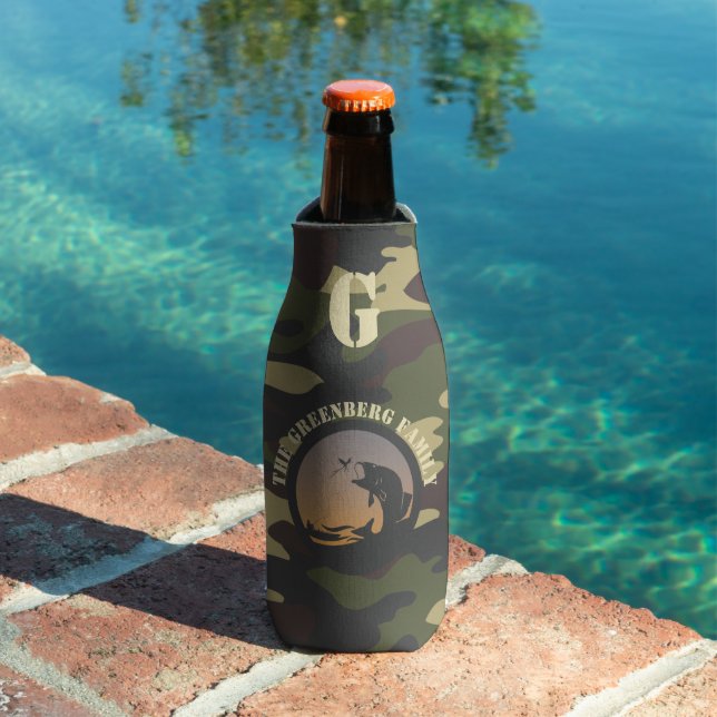 Fishing and Camo Bottle Cooler (In Situ Pool)