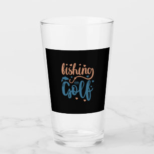 Fishing And Golf Glass