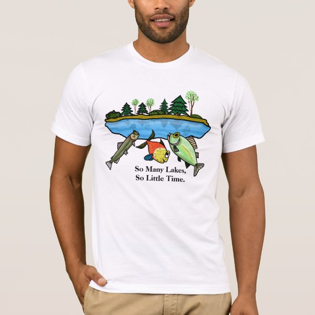 Fishing and Hunting Funny T-shirt (Front)