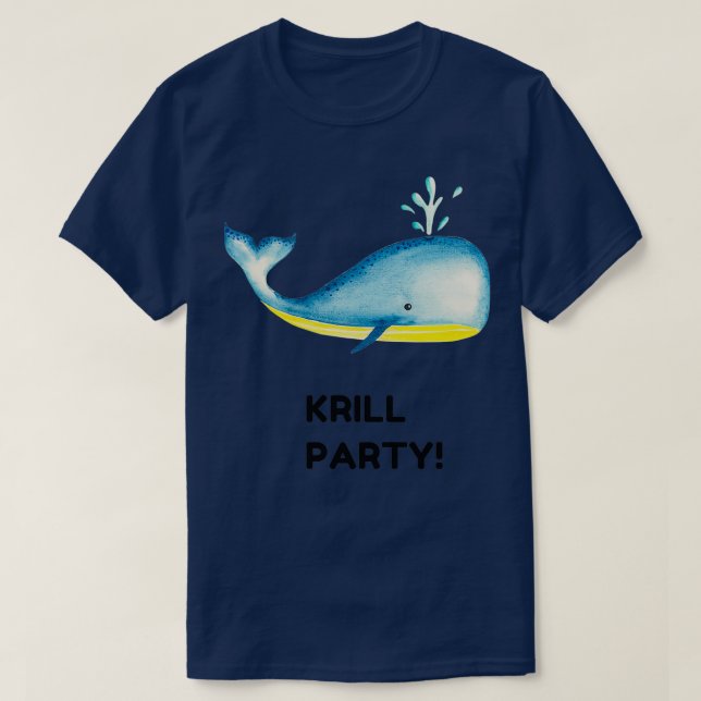 Fishing and Whale Lovers T-Shirt (Design Front)