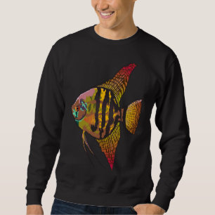 Fishing Angelfish  Sweatshirt