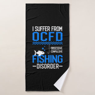fishing angler fish fishing fishing lake bath towel