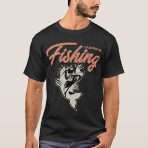 Fishing, Anglers, Sport Fishermen, Fishing T-Shirt
