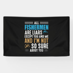 Fishing Art All Fisherman Banner