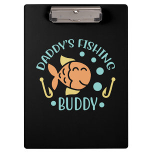 Fishing Art Daddy Fishing Friends Clipboard