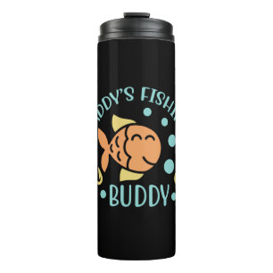 Fishing Art Daddy Fishing Friends Thermal Tumbler