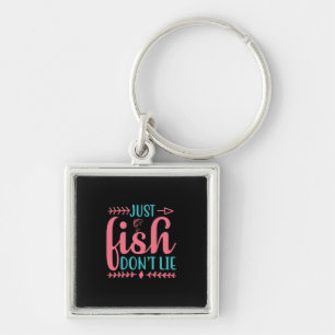 Fishing Art Just Fish Key Ring