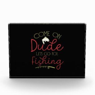 Fishing Art Let Go For Fishing Photo Block