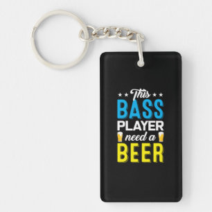 Fishing Art This Fisher Need A Beer Key Ring