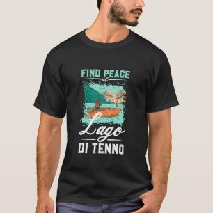 Fishing at Lago di Tenno T-Shirt
