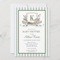 Fishing Baby shower invitation