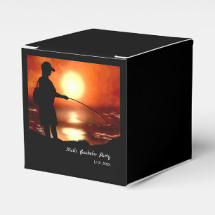 Fishing bachelor party Fishing lover Fishing party Favour Box