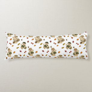 FISHING BEAR BODY CUSHION