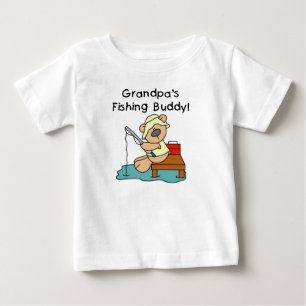 Fishing-Bear Grandpa's Fishing Buddy Tshirts