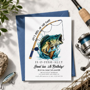 fishing Birthday Invitation