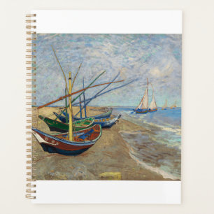 Fishing Boars on the Beach at Saintes Maries 1888 Planner