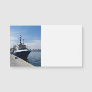 Fishing boat at mooring