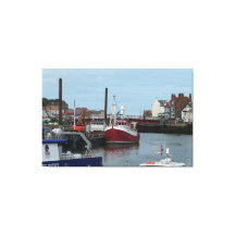 Fishing Boat Atlas in Whitby Harbour England