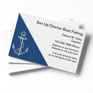 Fishing Boat Business Cards