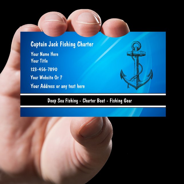 Fishing Boat Business Cards (Creator Uploaded)