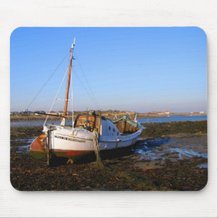 Fishing boat in Guernsey Mouse Mat