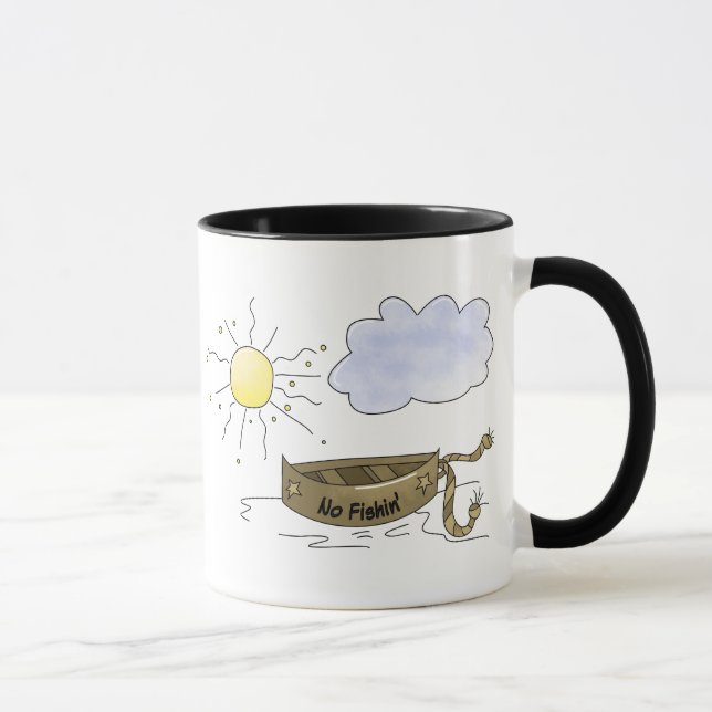 Fishing Boat Mug (Right)