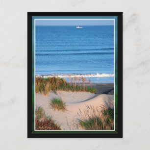 Fishing Boat Near the Horizon Postcard